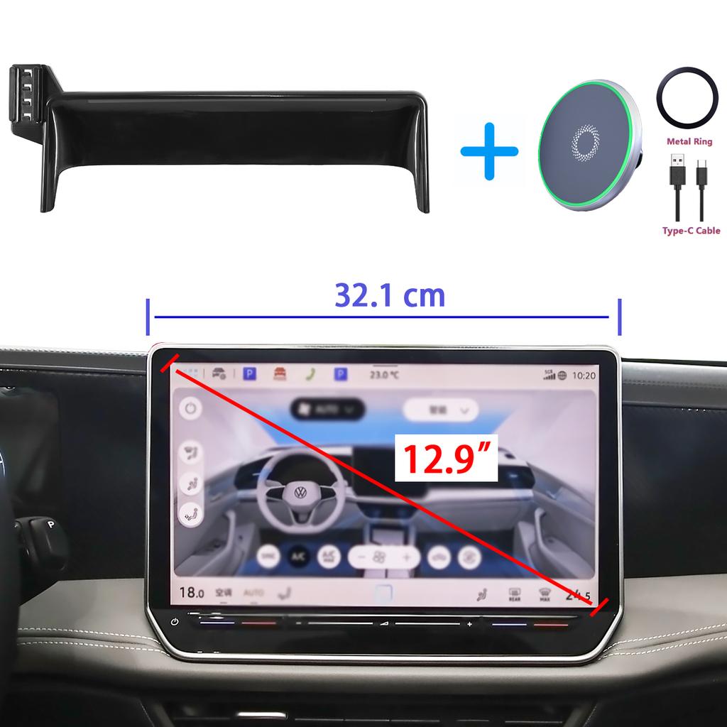 For Volkswagen Passat Variant 2024 2025 Phone Holder Car Phone Wireless Charger Magnet Mount Car MagSafe for Passat Accessories