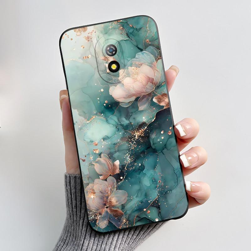 Case For Itel A16/A16 Plus/A23/Itel Alpha Lite Anime Style Bumper Soft Silicone Jelly Black Case Trendy Painted Shockproof Cover