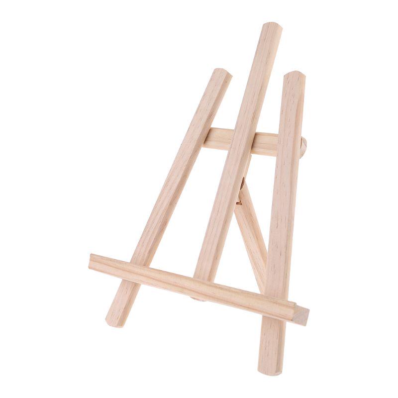 NEW Wood Table Easel Tablets Stand Easel Painting Craft Wooden Stand For Party Decoration Art Supplies