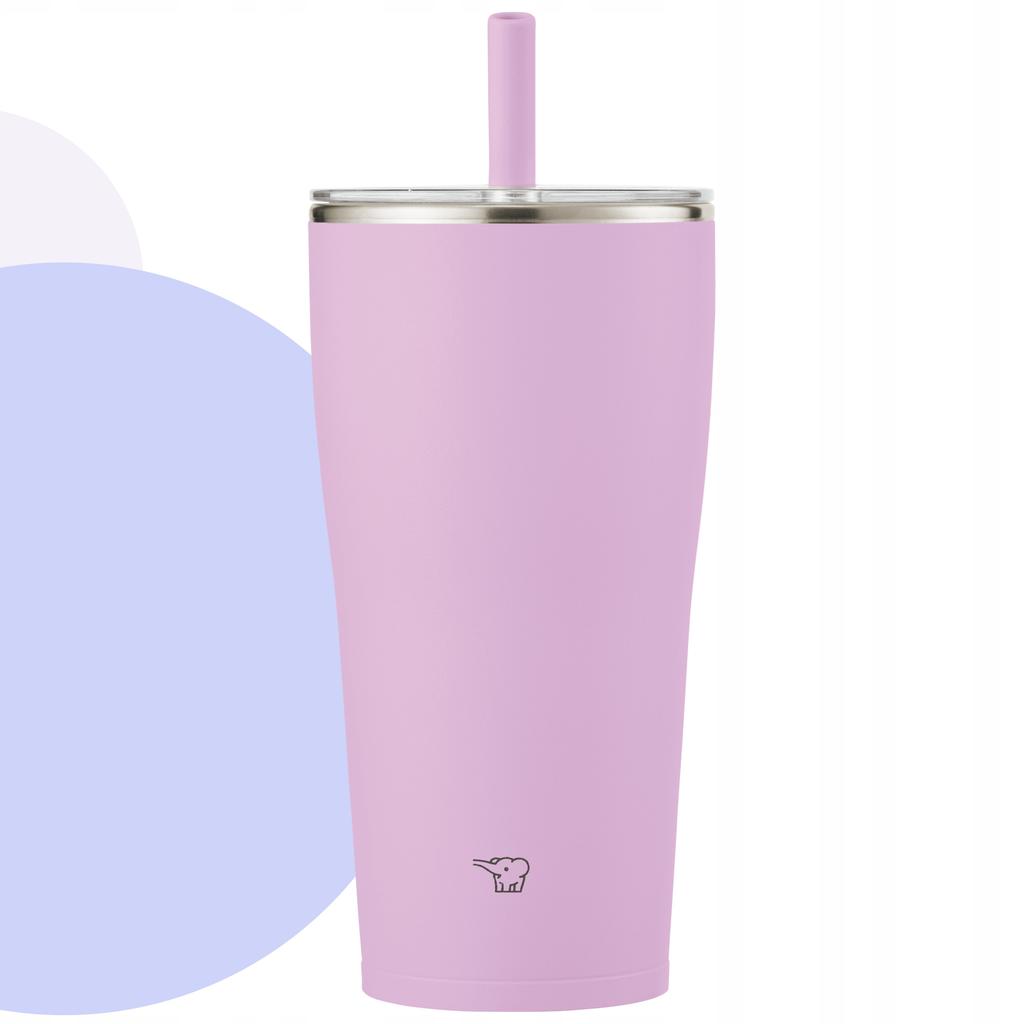 Zojirushi Sx-Ha72H-Am 720ml Purple Thermal Mug with Straw for Drinks
