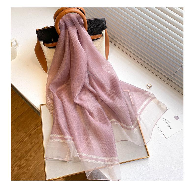 2025 Однотонный шарф из шелка и шерсти женский хиджаб пашмина шали и накидки Роскошный бренд Фуляр Бандана Буфанда Одеяло Шарфы