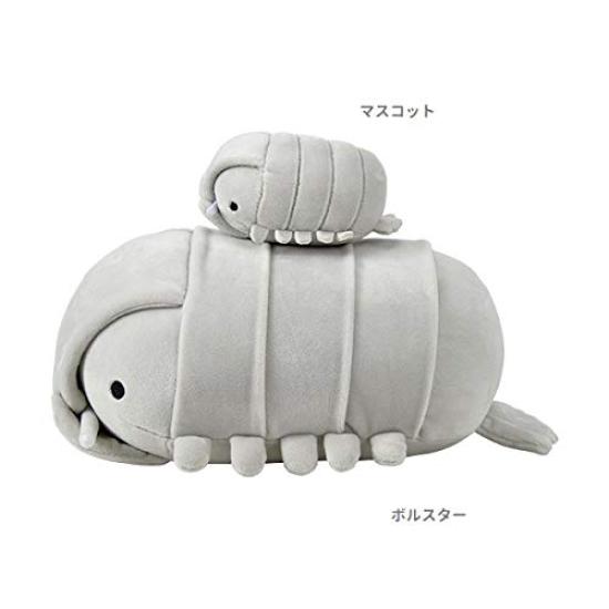 Ribheart Bolster Marshmallow Aquamie Гигантский изопод 27 см всего Плюшевая игрушка Поддержка поясницы (приблизительно. длина) 88301-81