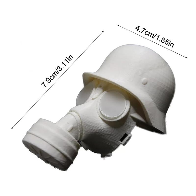 Gm-30 Крышка от пивной бутылки Забавный шлем-противогаз Крышки от пивных бутылок Многоразовые Защитники от пыли Крышка Подарки для любителей пива