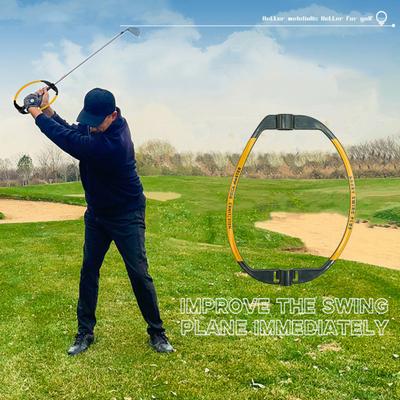 Корректор плоскости свинга в гольфе Помощь для отработки осознания головки клюшки Тренажер для коррекции свинга в гольфе