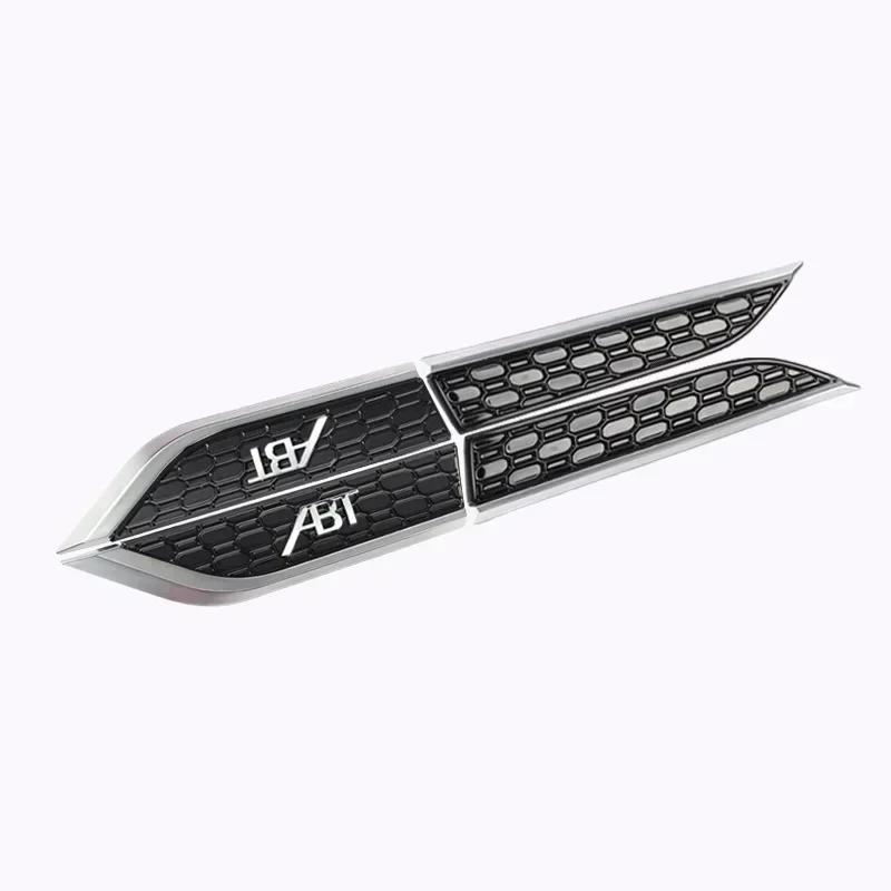 Audi 3D ABS Stickers on Car Fender Side For Audi A3 A4 A5 A6 A7 A8 A1 A2 Q2 Q3 Q5 Q7 Q8 S3 S4 S6 RS3 RS4 RS5 RS6 Car Accessories