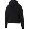 Puma Куртка с капюшоном и металлическим логотипом Женская куртка Черная 587147-01