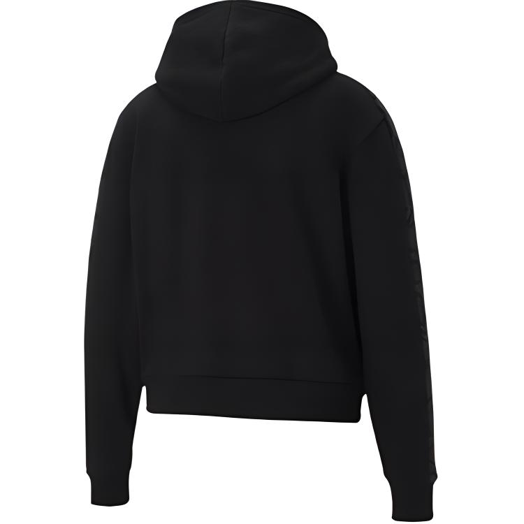 Puma Куртка с капюшоном и металлическим логотипом Женская куртка Черная 587147-01