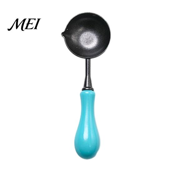Sealing Wax Warmer Spoon Seal with Ergonomic Handle, Non-Stick Stamp Melting Spoon, Envelope for & Letter Art Crafts Crafting Supplies