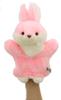 PUPPET COLLECTION NATURE & FARM Rabbit Hand Puppet, Pink