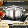 Multipurpose Stainless Steel Cookware Stainless Steel Induction Cooker Pot  Cooking Tools