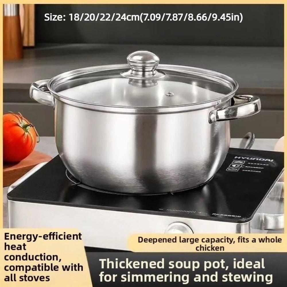 Multipurpose Stainless Steel Cookware Stainless Steel Induction Cooker Pot Cooking Tools