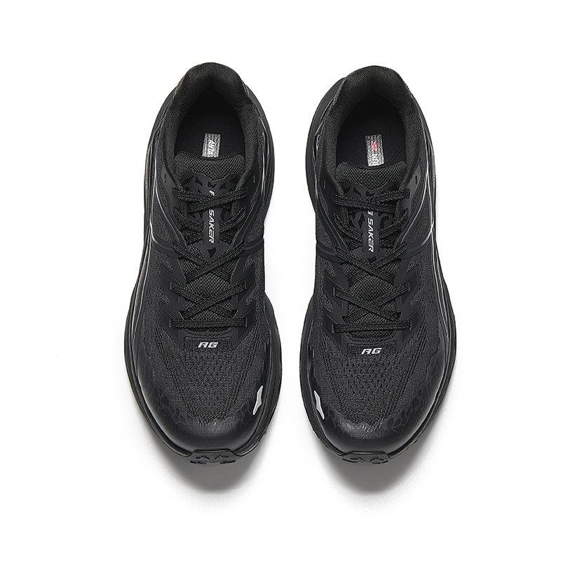 Anta Hunter 3 SE Champion Ткань Резина Низкие Кроссовки для бега Мужские кроссовки Черный 112625502A-2