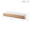 Yamazaki Jitsugyo God Bill Holder Pin for Plaster Board and Wood Screws Natural Approximately W25 X X H5 Cm RIN Simple Shinto Altar Bill Holder Hamaya
