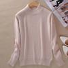 CANVAUS Women Sweaters Pullovers Sweater Women Pullovers Pull Femme Half Turtleneck S-3XL