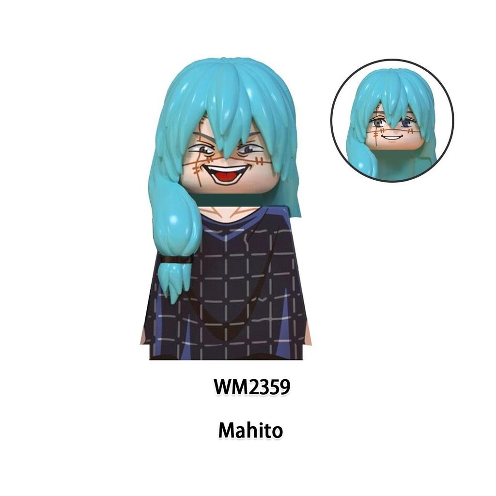 Аниме Мультфильм Магическая битва Годжо Сатору Итадори Юдзи Фусигуро Мэгуми Оккоцу Юта Конструктор Мини Экшн-фигурки Детская игрушка