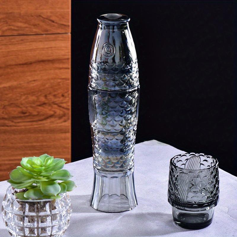 4pcs Koi Fish Glass Cups Set Stylish Stackable Water Cups Drinking Glasses For Juice Milk Tea And More Summer Winter Drinkware