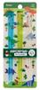 Skater Acrylic Clear Set of 3 Dinosaur Made In Chopsticks, 16.5cm, Pairs, Design, Japan, AA2T-A