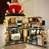 LOZ 1218 Architecture City Street Octopus Food Shop Restaurant Cat Animal 3D Mini Blocks Bricks Building Toy No Box