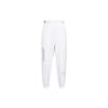 Logo Print Sports Adjustable Waist Tapered Woven Pants Women Bottoms White DJ8997-100