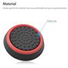4pcs New Anti-slip Silicone Joystick Cap Cover Case Controller Accessories Thumb Stick Grip