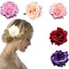 2 шт. Растение Роза Заколка для волос Заколки для волос Невесты Расчески Заколки Подружка невесты Тканевый цветок Ювелирные аксессуары