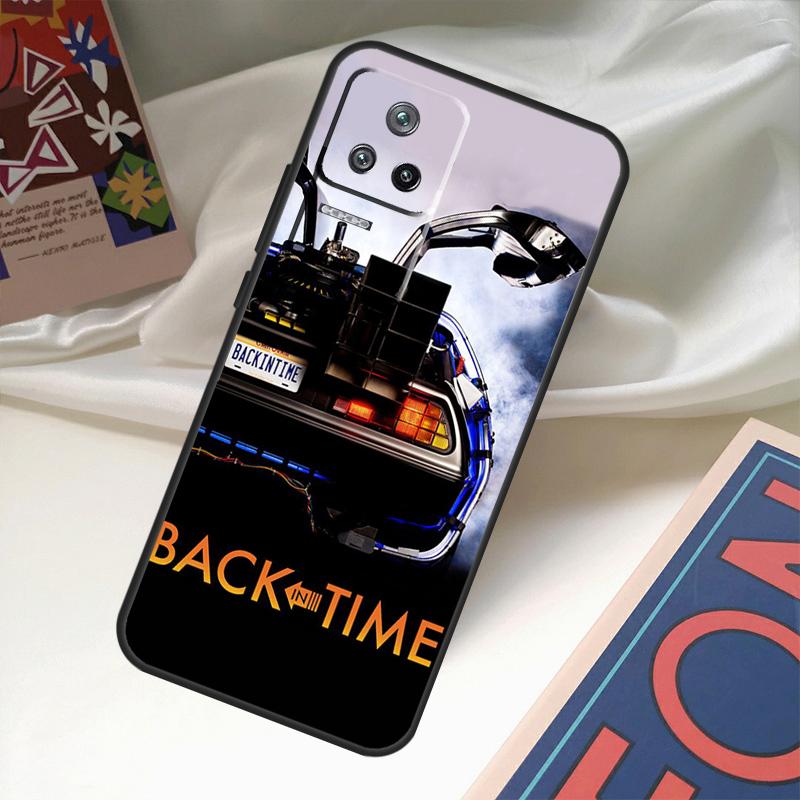 Back To The Future Time Machine Funda For POCO M6 Pro X3 X4 X5 X6 M5s F3 F5 Xiaomi 13T Pro 12T 11T 12 13 Lite 14 Ultra Case