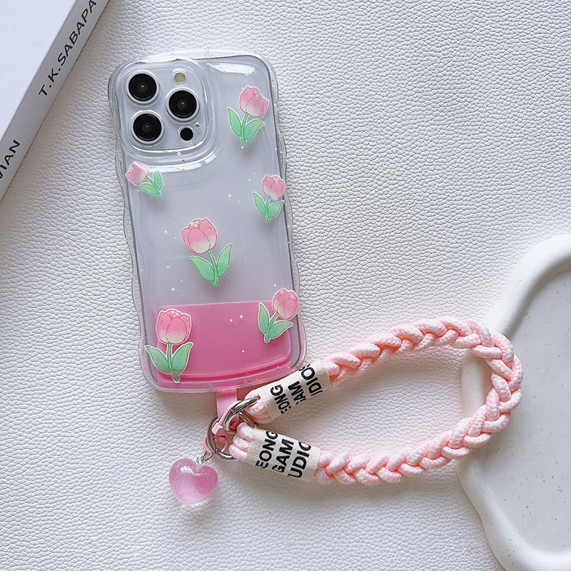 Универсальный ремешок для мобильного телефона, универсальный креативный милый мобильный телефон, анти-потеря, подвеска в форме сердца, короткие ремешки для запястья, подарки