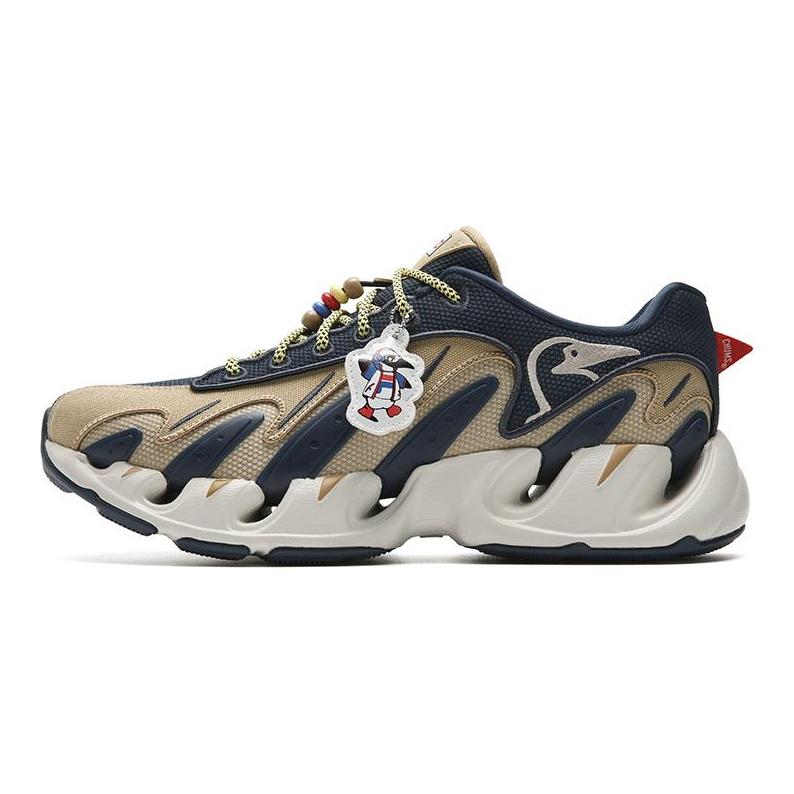 FILA x CHUMS Cushioning Abrasion Resistant Lightweight Height Increasing Low top Chunky Sneakers Men's F12M613125FMS
