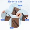 5pcs 40cm Length Pen Leash Retractable Stylus Tethers Professional Pen Holder  Office