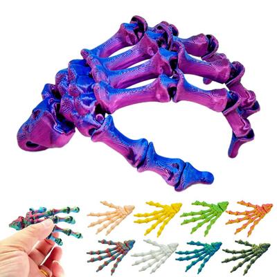 Декорация Призрачная рука Реалистичная 3D-печатная модель руки скелета Украшение для дома с привидениями