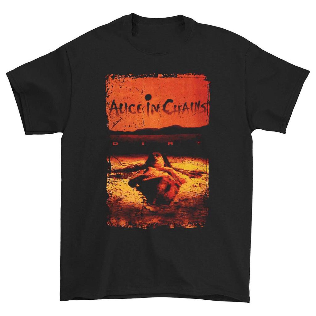 Футболка Alice In Chains Dirt Band Новая Черная Официальная