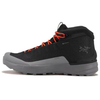 Kopec Mid GTX Модные Удобные Водонепроницаемые Дышащие Поддерживающие Ботинки Средней Высоты для Пешего Туризма Мужские Туристические Ботинки Черный Серый X000009204-BLACK/VOID