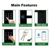 RAYKUBE G8 TTlock Bluetooth Smart Lock, Hotel Apartment Door Lock, Fingerprint Password Lock