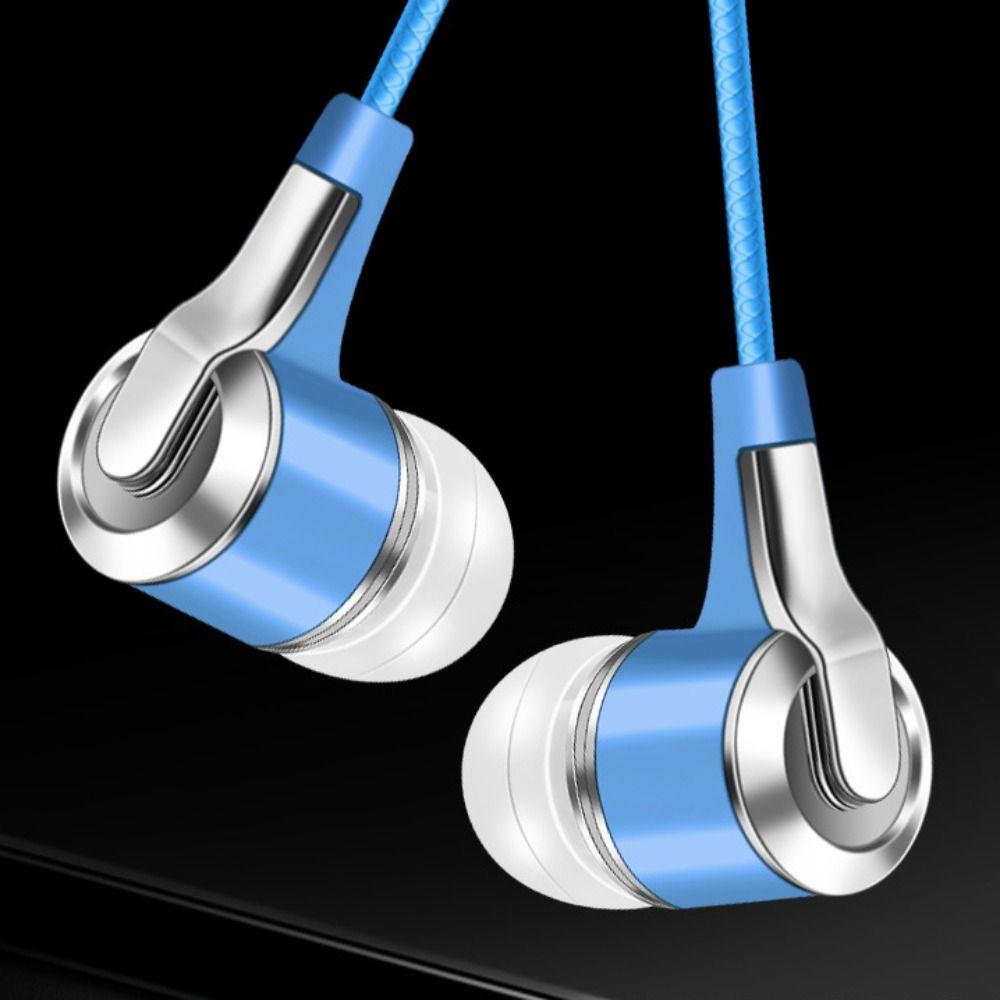 Проводная гарнитура 3,5 мм вкладыши микрофон портативные наушники