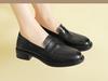 Classic Design Round Toe Deep Toe Heel Stepping Design Le Fu Shoes Soft Sole JK British Style Women's Singles Shoes