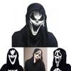 Взрослый костюм Призрачного лица для Хэллоуин-вечеринки Качественный материал и уникальный дизайн!