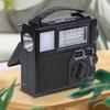 Music Player FM AM SW Radio Receiver LED Flashlight Wireless Bluetooth Speaker  Camping