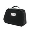 "Black Japanese-Style Large-Capacity Pencil Case & Cosmetic Bag"