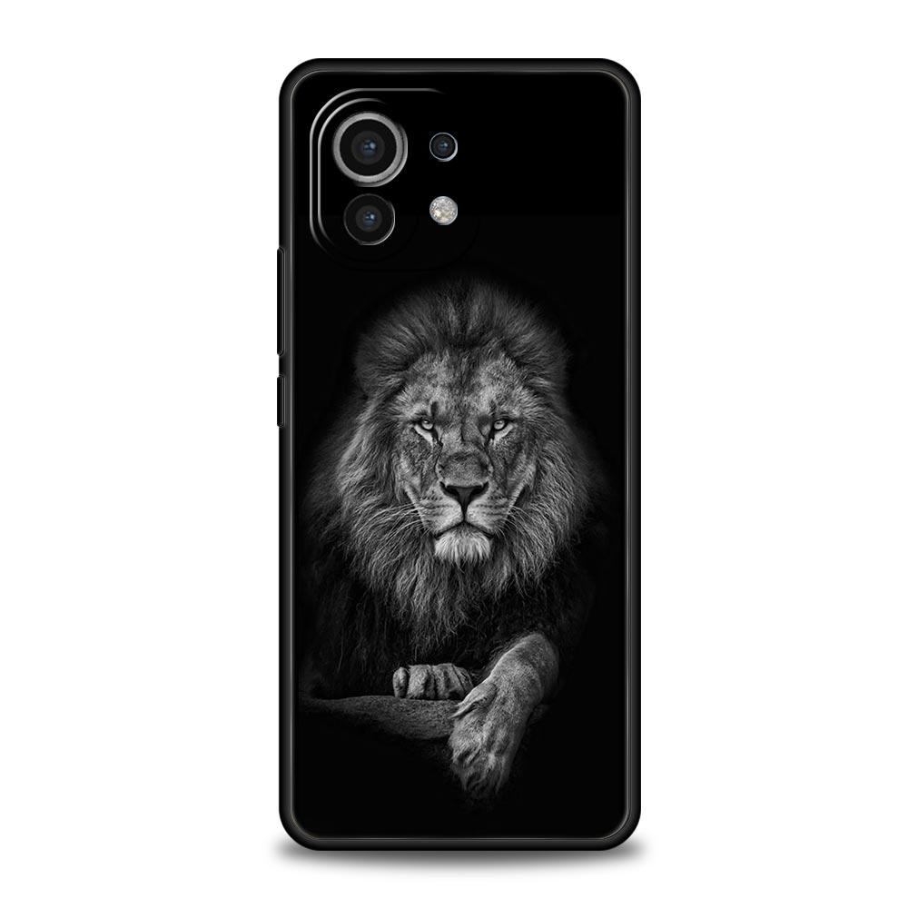 Чехол для телефона с изображением льва и диких животных для Xiaomi 14 13T 12T Pro 12 13 11 Ultra Mi Note 10 Lite 10T 5G 11X Pro 11T 11i 9T силиконовый чехол