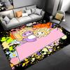 1pc Lankybox Foxy and Rocky2 Entrance Mat, Non-Slip Mat Area Rug,Room Decor, Outdoor Decor, Kitchen Rug,Doormat - Machine Washable, Easy To Clean
