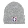 Bowknot Cat Warm Knit Cap Beanie, Skullies Beanies Thermal Warm Simple Gorro Knit Hat Beanie