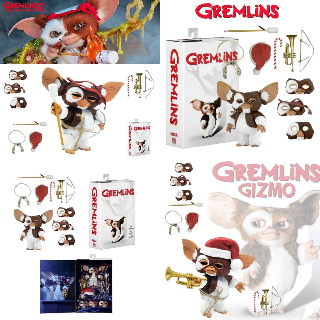 Neca Ultimate Gizmo 15cm Pvc Collectible Figurine With Realistic Eyes