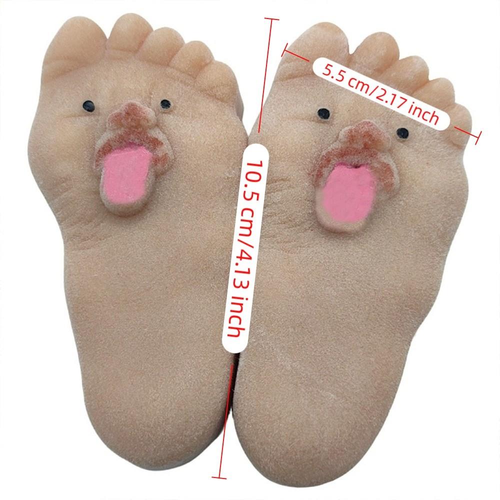 Tongue-Sticking Out Squeeze Toys Hunting Tricky Squishy Stress Toy Novelty Pinch Toy Kids