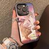 Angel Mahiru Shina Anime Phone Case for iPhone 16 15 14 13 12 11 X XR XS 8 7 Pro Max Plus Colored Translucent Smartphone Luxury