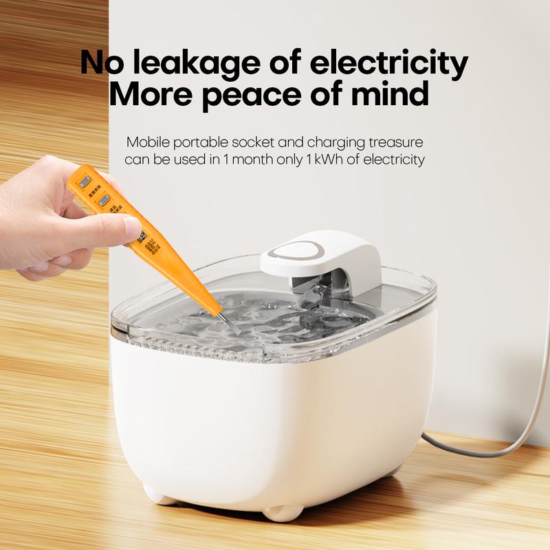 2.5L Ultra-Quiet Pet Water Fountain, Automatic Circulating Cat & Dog Dispenser with Multi-Layer Filtration, Easy to Clean