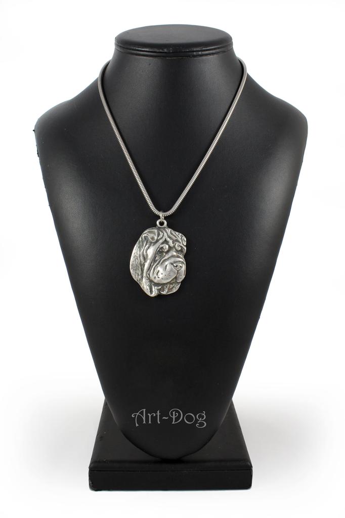 Shar Pei - Dog necklace, unique jewellery for the dog fan, unique adder pendant by Art-Dog brand