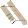 Korean Style Rainbow Canvas Nylon Watch Strap (18/20/22/24mm) for Apple Watch