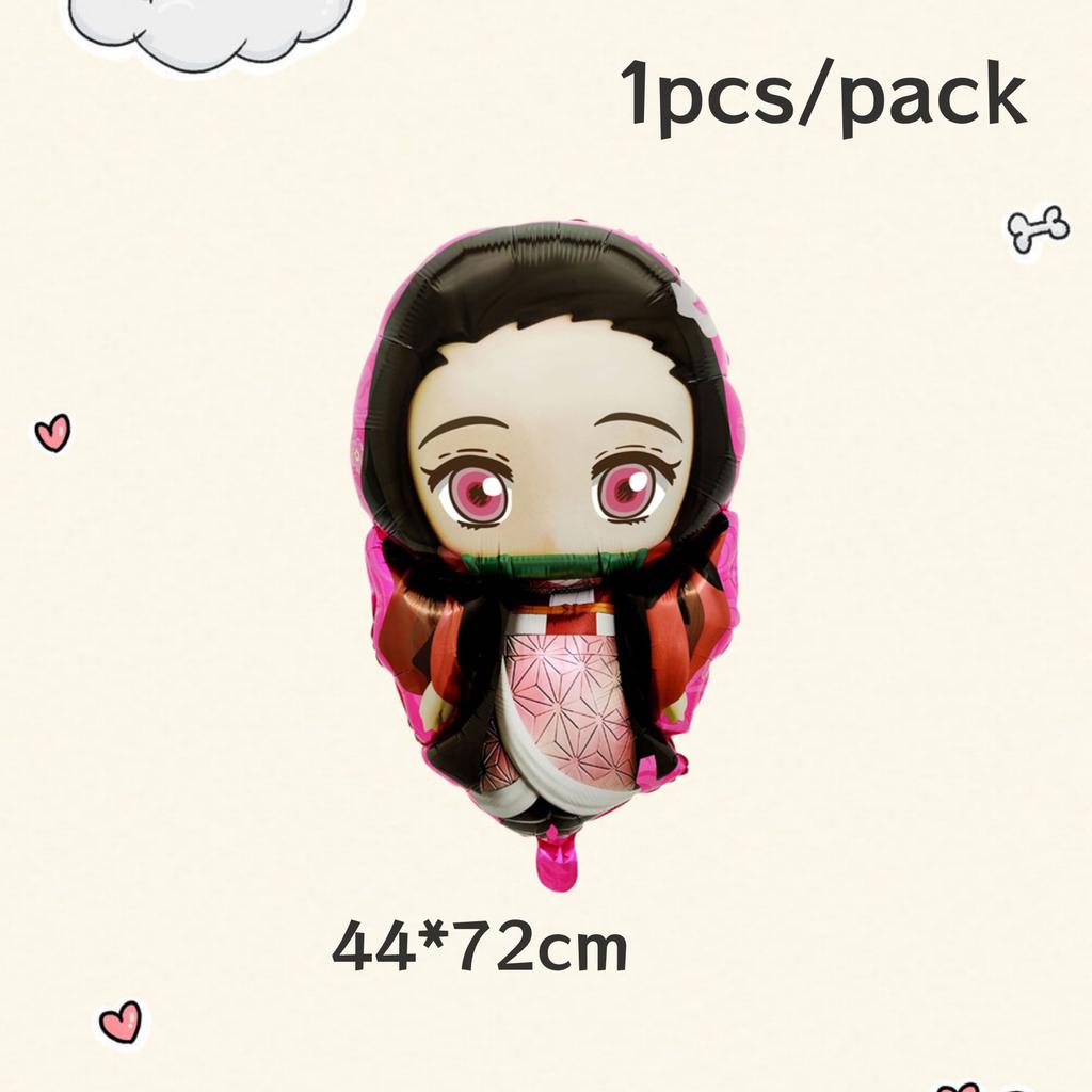 Demon Slayer Latex Balloons Happy Birthday Party Decoration Kimetsu no Yaiba Balloon Baby Shower Kids Favor Gift Party Supplies