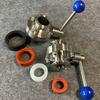 38 51 63 76 102 мм EPDM VMQ Санитарная уплотнительная прокладка Замена для 1,5" 2" 2,5" 3" 4" Tri Clamp Бабочковый клапан Домашнее пивоварение