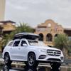 1/32 Scale Benz GLS580 Diecast Car Model Toy, Pull Back Toy Vehicle with Sound and Light for Kids Toddler Boys Girls Gift Collection